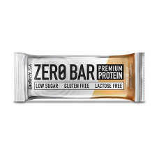 Протеїновий батончик, Zero Bar, BioTech, 50 г (Печиво з шоколадною крихтою)