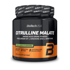 Цитрулін, Citrulline Malate, BioTech, 300 г (Лайм)