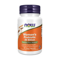 Добавка для здоровья, Women`s Probiotic 20 Billion, NOW, 50 капсул