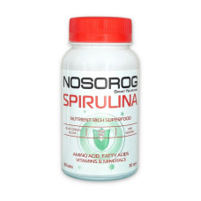 Добавка для здоровья, Spirulina, NOSOROG, 90 таблеток