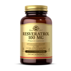 Добавка для здоровья, Resveratrol 100 mg, Solgar, 60 капсул