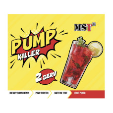 Предтренировочный комплекс, Pump Killer, MST, 22 г (Фруктовый пунш)