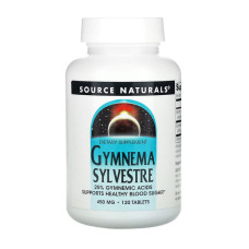Добавка для здоровья, Gymnema Sylvestre, Source Naturals, 120 таблеток