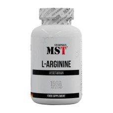 Аргинин, L-Arginine Vegetarian 1500, MST, 120 капсул