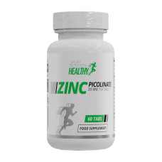 Цинк, Zinc Picolinate, Healthy Sport Nutrition (MST), 60 таблеток