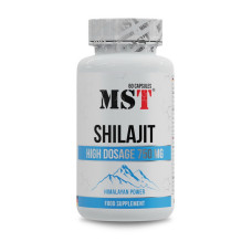 Витамины и минералы, Shilajit 750 mg, MST, 60 капсул
