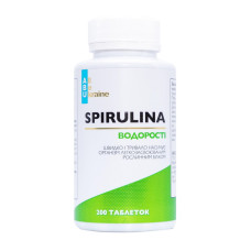 Добавка для здоров'я, Spirulina, ABU, 200 таблеток
