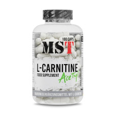 L-карнитин, L-Carnitine Acetyl, MST, 180 капсул