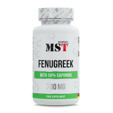 Добавка для здоровья, Fenugreek 700 mg, MST, 60 капсул