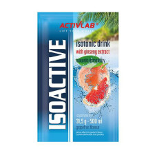 Передтренувальний комплекс, Isoactive Isotonic Drink, Activlab, 31,5 г (Грейпфрут)