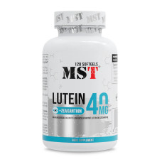 Лютеїн з зеаксантином, Lutein 40 mg + Zeaxanthin, MST, 120 капсул
