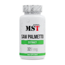 Добавка для здоровья, Saw Palmetto Extract 320 mg, MST, 60 капсул