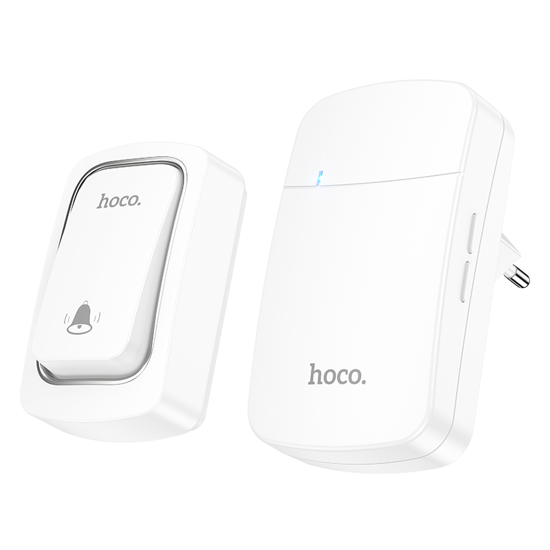 Дзвінок HOCO HI26 self-powered wireless doorbell (EU) Дзвінок HOCO HI26 self-powered wireless doorbell (EU)