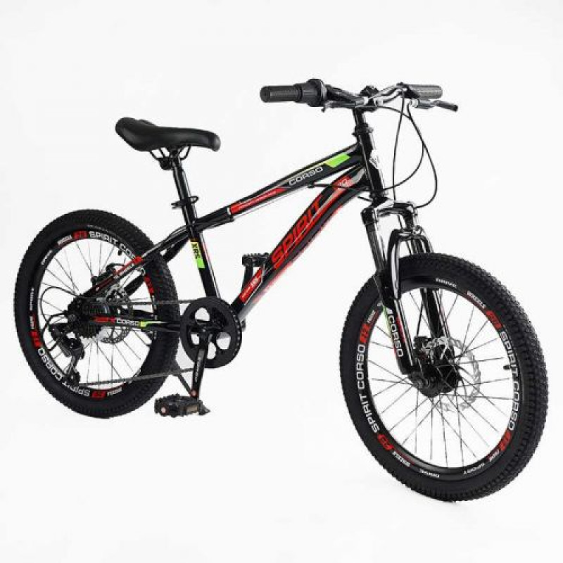Велосипед Спортивный Corso «SPIRIT» 20 дюймов ST-20316
