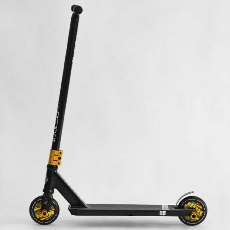 Самокат трюковый "Best Scooter. HOP" (HIC-система, ПЕГИ, алюминиевый диск и дека, колеса PU, d=120 мм, ширина руля 58 см)