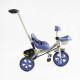 Велосипед 3-х колесный Best Trike колеса EVA переднее 10”, заднее 8”, стальная рама, УКР ОЗУЧЕНИЕ, родительская ручка, в коробке