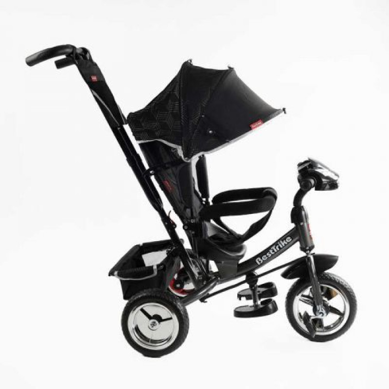 Велосипед 3-х колесный 6588 Best Trike (1) КОЛЕСО ПЕНА, d=25см переднее, d=20см задние, фара музыкальная, USB, Bluetooth, в коробке