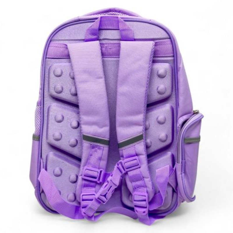 Рюкзак школьный, 32×41×15 см (ФИОЛЕТОВЫЙ)