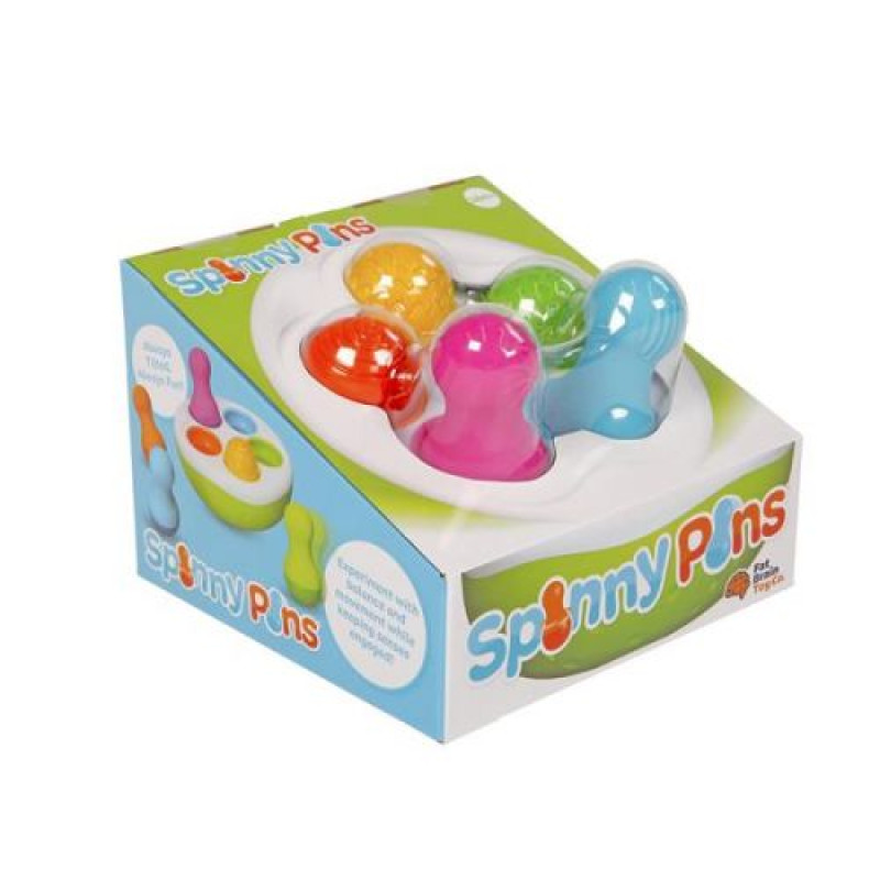 Сортер-балансир Fat Brain Toys Spinny Pins - Неваляшки