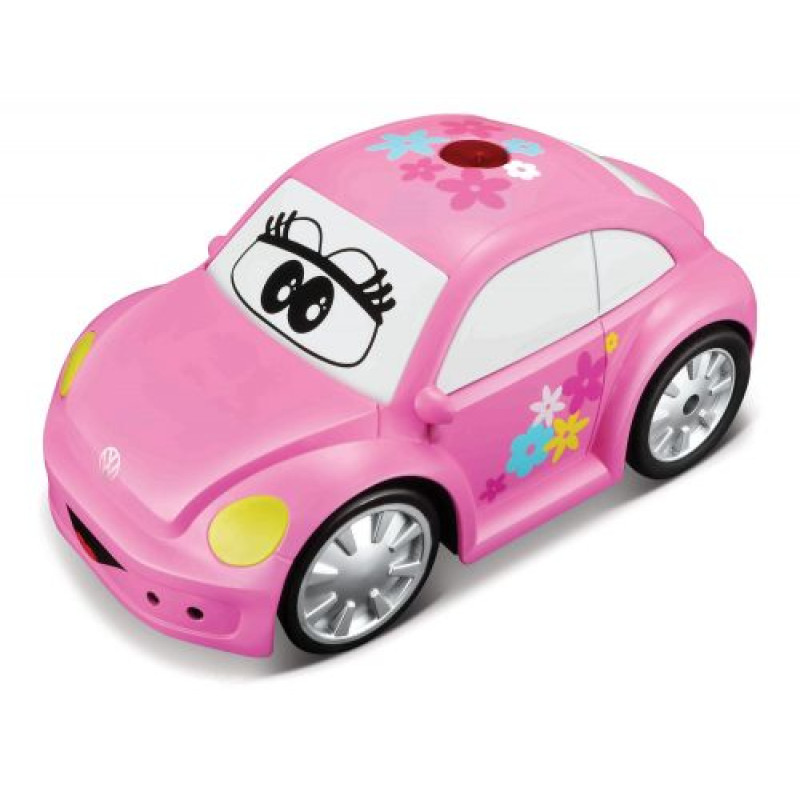 Машинка іграшкова на І/Ч керуванні Volkswagen New Beetle рожева