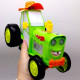 Трактор танцюючий "CrazyCar" на радіокеруванні, акум.USB.,музика, світло, танцює кор.24x14x16см (ЗЕЛЕНИЙ)