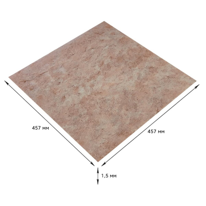 Самоклеюча LVT плитка 457х457х1.5мм (D) SW-00002457