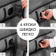 Комплект надувной мебели диван и 2 кресла Серый SW-00002659