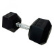 Гантель шестигранна прогумована HouseFit DD 6442 15кг (К00012801)