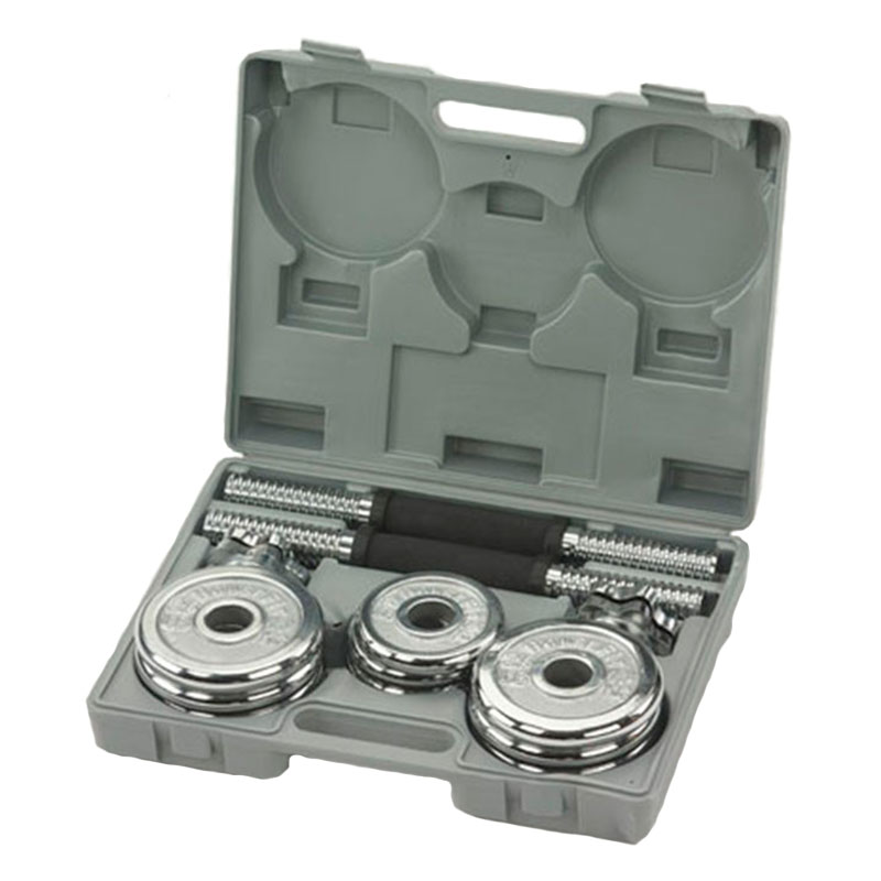 Гантелі в наборі хромовані HouseFit DB 301 15 кг (00000023001)