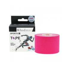 Кінезіо тейп Kindmax 5см х 5м Розовый