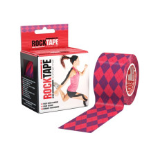Кінезіо тейп RockTape Design (5см х 5м) Розовый узор