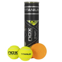 М'ячі для падел тенісу Nox Pro titanium 4 balls