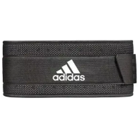 Пояс для тяжелой атлетики Adidas Essential Weightlifting Belt, 62-75 см, черный