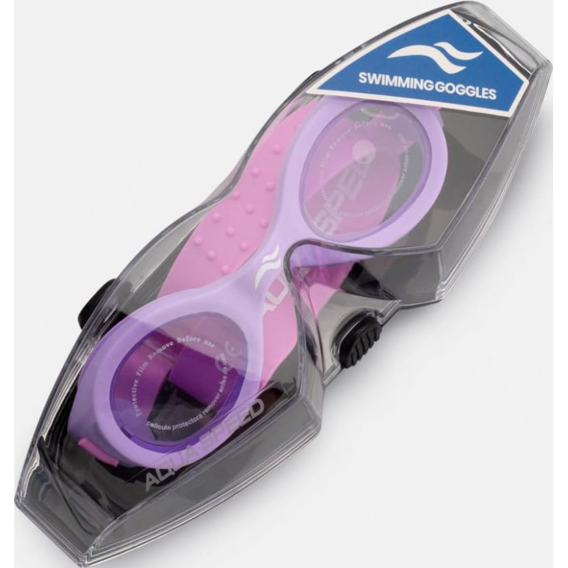Окуляри для плавання Aqua Speed BONITO 63109 фіолетовий, рожевий Діт One Size