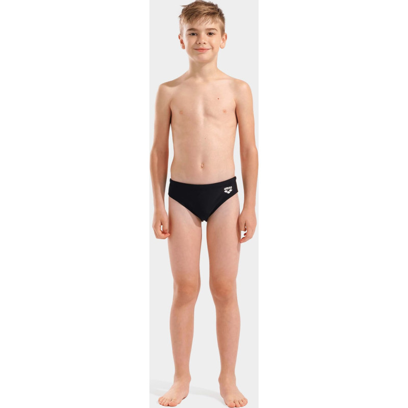 Плавки для хлопчиків Arena SWIM BRIEFS SOLID чорний, жовтий Діт 152 см