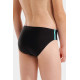 Плавки для хлопчиків Arena SWIM BRIEFS SOLID чорний, жовтий Діт 152 см