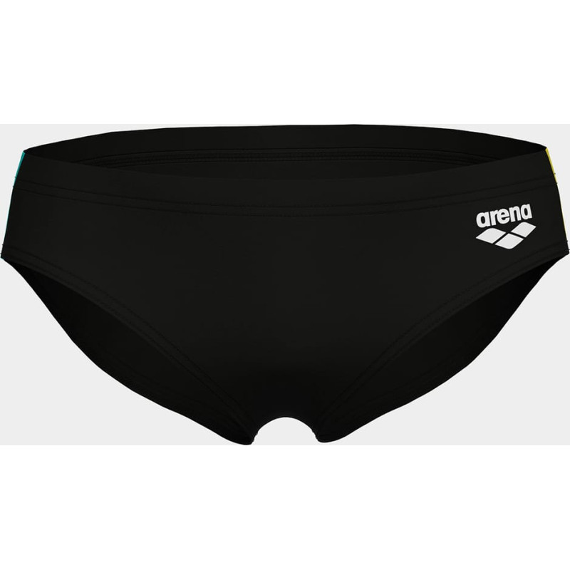 Плавки для хлопчиків Arena SWIM BRIEFS SOLID чорний, жовтий Діт 152 см