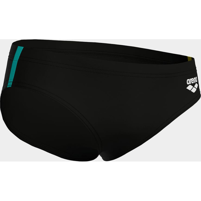 Плавки для хлопчиків Arena SWIM BRIEFS SOLID чорний, жовтий Діт 152 см