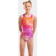 Купальник закритий для дівчат Arena MULTI COLOURS SWIMSUIT V BACK