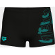 Плавки-шорти для хлопчиків Arena TALES SWIM SHORT чорний, бірюзовий Діт 164 см