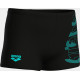 Плавки-шорти для хлопчиків Arena TALES SWIM SHORT чорний, бірюзовий Діт 164 см