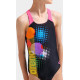 Купальник закритий для дівчат Arena DOTS SWIMSUIT SWIM PRO BACK
