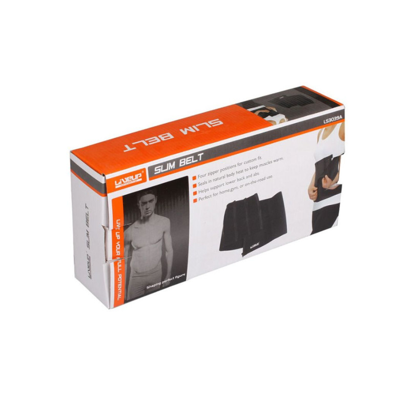 Пояс для схуднення LiveUp ZIPPER SLIM BELT