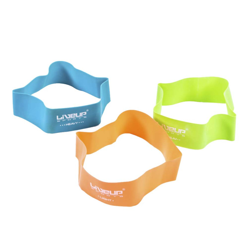 Набір фітнес гумок LiveUp LATEX LOOP SET