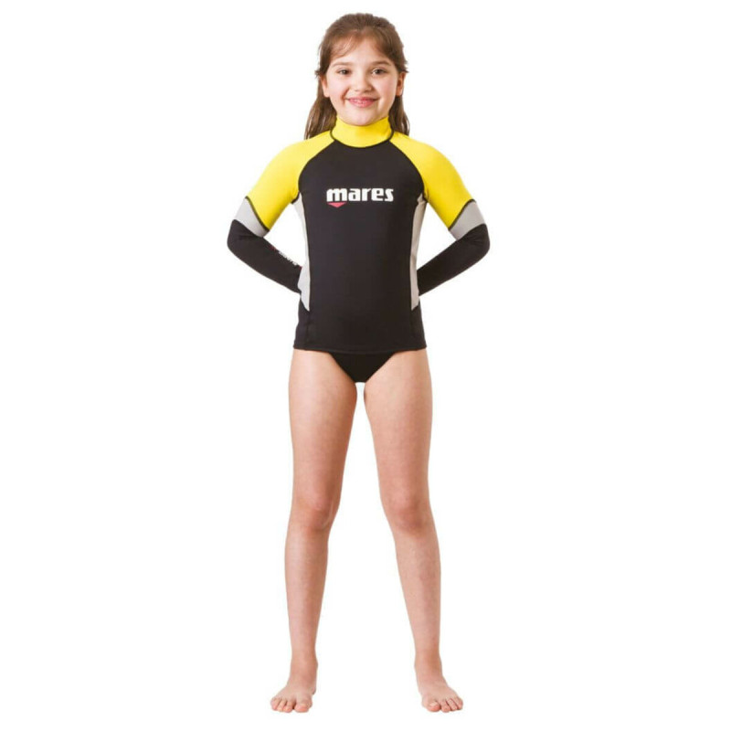 Лонгслів дитячий Mares Rash Guard Block UPF 80+ Лонгслів дитячий Mares Rash Guard Block UPF 80+