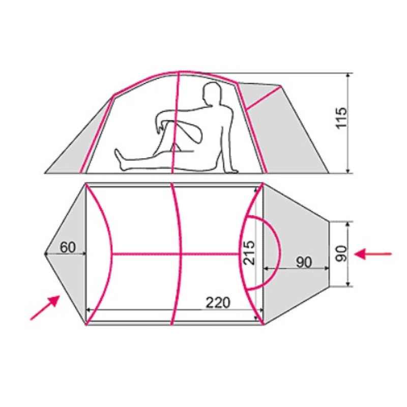 Намет Terra Incognita Minima 4