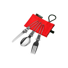 Складані ложка, виделка, ніж Terra Incognita Fold Set