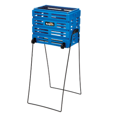 Кошик для тенісних м'ячів Unique BALLPORT Deluxe-long handles на 80 м'ячів blue