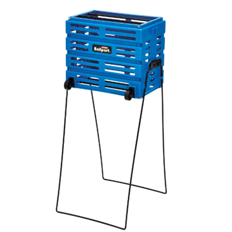 Кошик для тенісних м'ячів Unique BALLPORT Deluxe-long handles на 80 м'ячів blue Кошик для тенісних м'ячів Unique BALLPORT Deluxe-long handles на 80 м'ячів blue