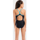 Купальник закритий для дівчат Arena SWIMSUIT LIGHT DROP SOLID чорний Діт 128 см